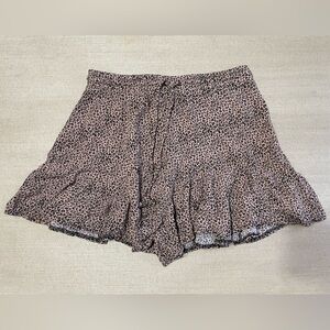 URBAN Romantics flowy Animal Print Shorts